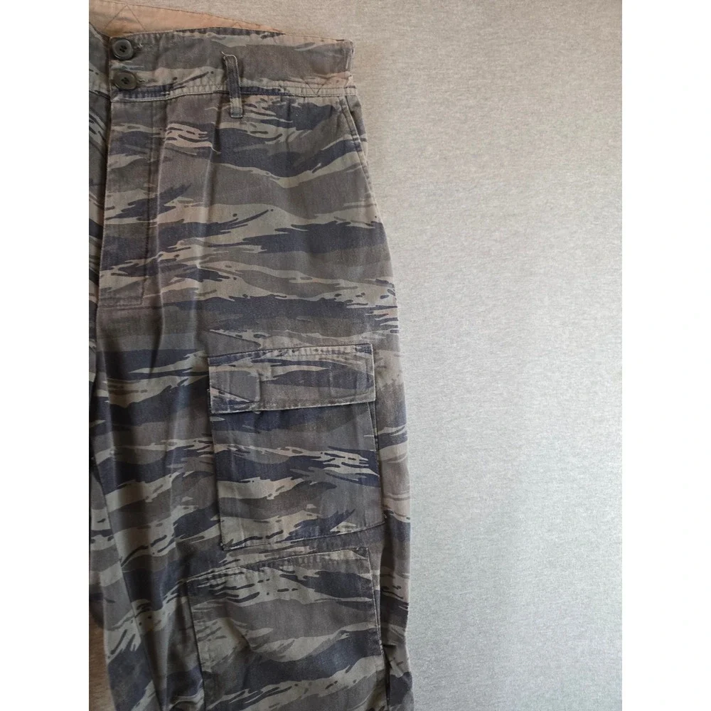 Hero Collection Utility Cargo Pants Mens 38x32‎ Gray Tiger Camo Tactical Outdoor